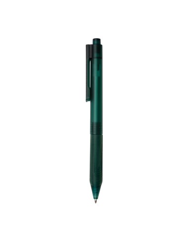 Bolígrafo mate X9 con empuñadura de silicona