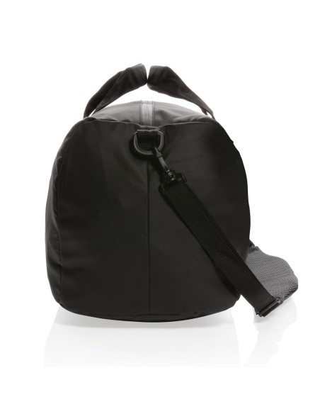 Bolsa Fashion de fin de semana negra sin PVC
