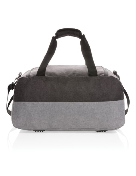 Bolsa de fin de semana Duo color RPET RFID sin PVC