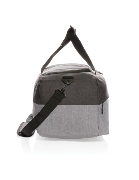Bolsa de fin de semana Duo color RPET RFID sin PVC