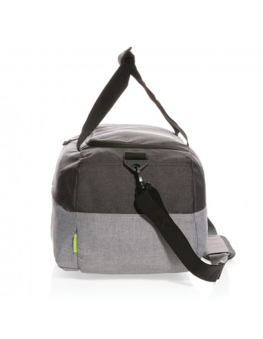 Bolsa de fin de semana Duo color RPET RFID sin PVC