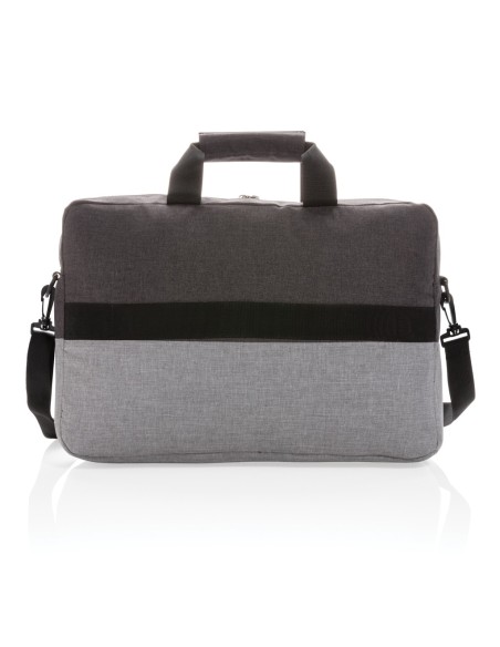 Maletín RFID para portátil 15.6" Duo color RPET sin PVC