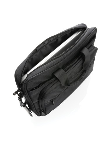 Maletín para portátil Swiss Peak AWARE ™ RPET...