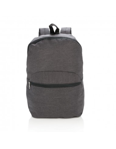 Mochila básica de dos tonos