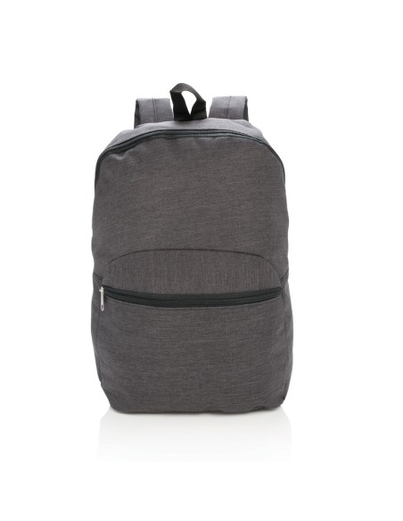 Mochila básica de dos tonos