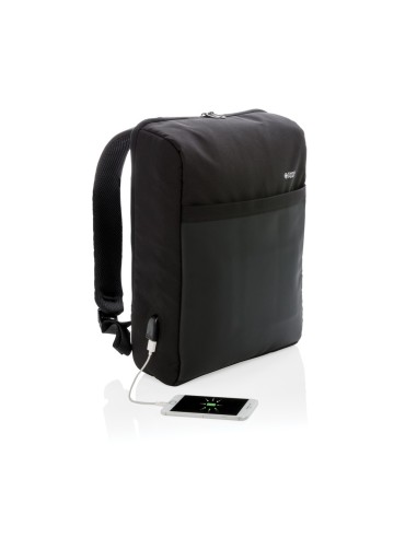 Mochila antirrobo 15" Swiss Peak con protección RFID y USB