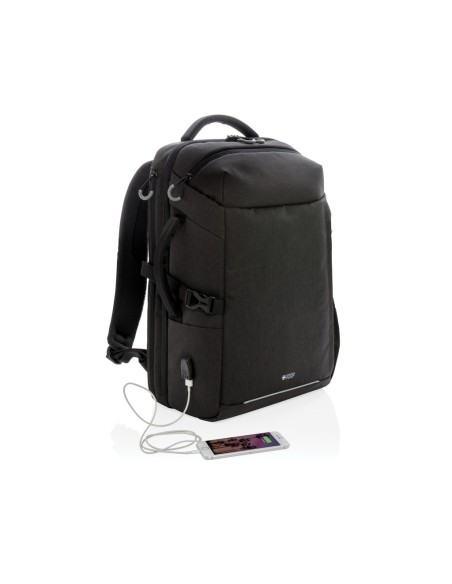Mochila de viaje Swiss Peak XXL con protección RFID y USB