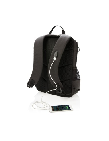 Mochila libre de PVC para portátil 15,6" con...