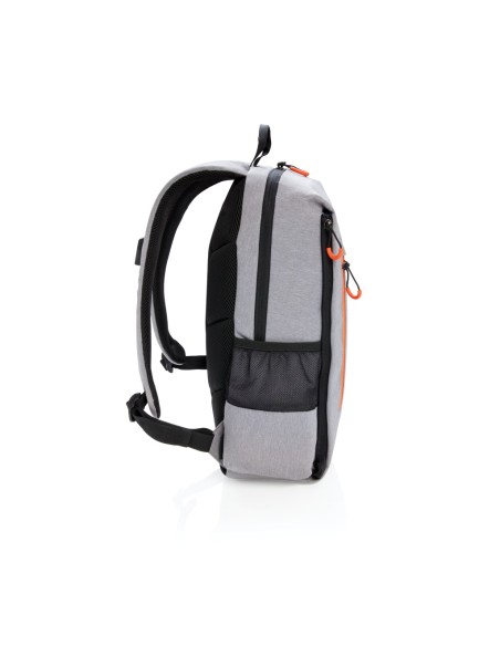 Mochila libre de PVC para portátil 15,6" con RFID y USB