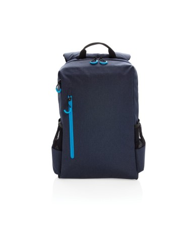 Mochila libre de PVC para portátil 15,6" con...