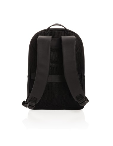 Mochila para portátil Swiss Peak de cuero...