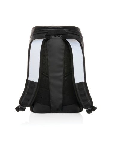 Mochila reflectante de PU para portátil de 15,6"