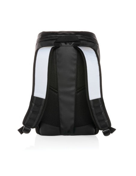 Mochila reflectante de PU para portátil de 15,6"