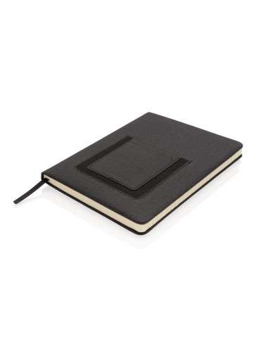 Libreta A5 Deluxe con bolsillo para teléfono