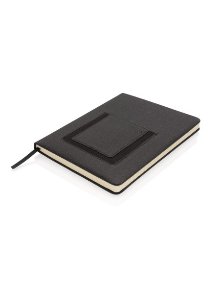 Libreta A5 Deluxe con bolsillo para teléfono