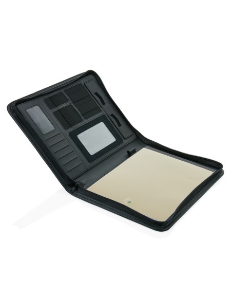 Portafolio tecnológico deluxe con cremallera
