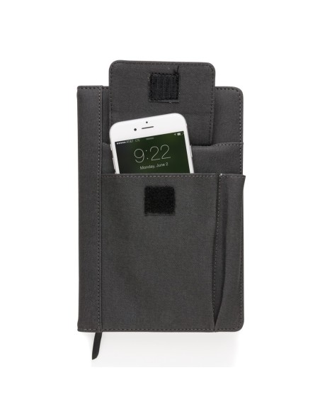 Libreta con apartado para teléfono