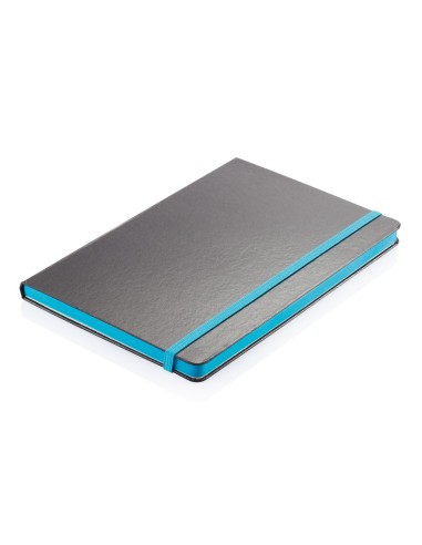 Libreta A5 deluxe tapa dura y bordes a color