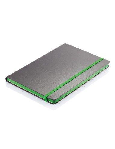 Libreta A5 deluxe tapa dura y bordes a color