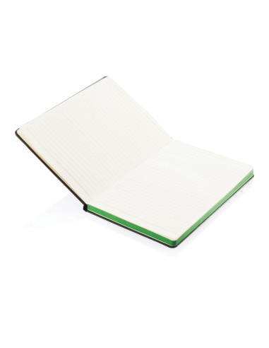 Libreta A5 deluxe tapa dura y bordes a color