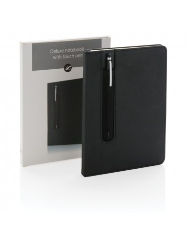Libreta A5 PU básica con bolígrafo táctil