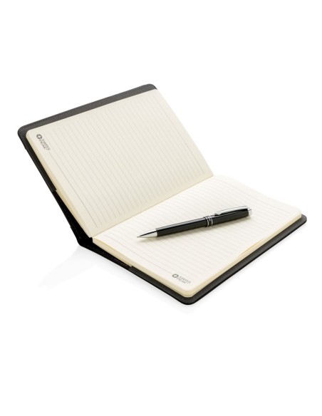 Set de libreta Swiss Peak intercambiable con bolígrafo
