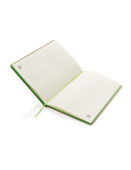 Libreta A5 reciclada de kraft