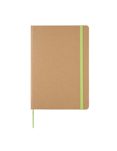 Libreta A5 reciclada de kraft