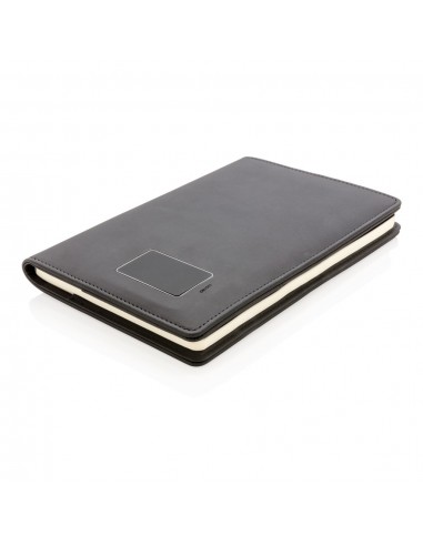 Libreta con logo iluminado