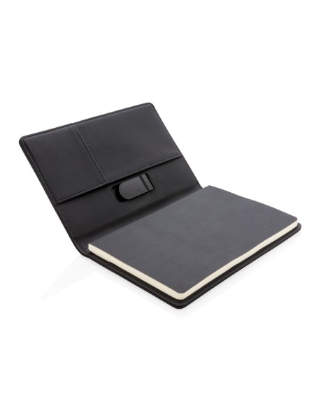 Libreta con logo iluminado