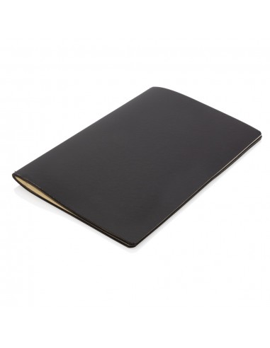 Libreta de tapa blanda de PU con borde de color