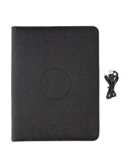 Portafolio A4 AIR carga inalámbrica 5W y cargador 5000 mAh