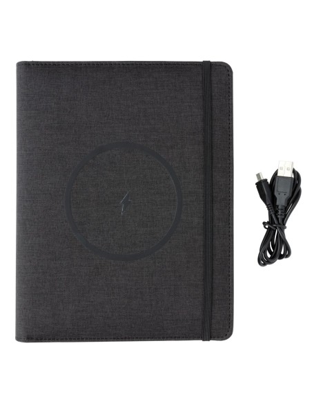Tapa libreta A5 Air carga inalámbrica 5W y cargador 5000 mAh