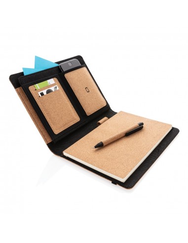 Carpeta de corcho Deluxe A5 con bolígrafo