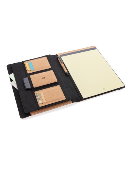 Carpeta de corcho Deluxe A4 con bolígrafo