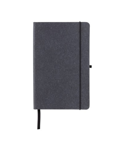 Libreta A5 de cuero reciclado de tapa dura