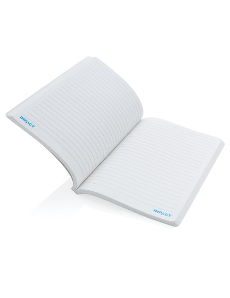 Cuaderno de papel de piedra de tapa blanda Impact A5