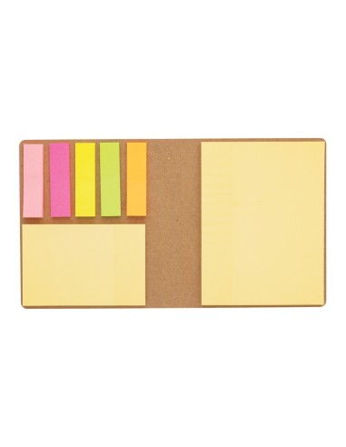 Cuaderno de notas adhesivas de Kraft
