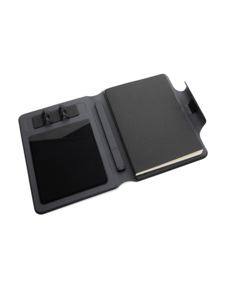 Libreta Artic magnética A5 con carga inalámbrica 10W