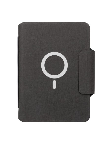Libreta Artic magnética A5 con carga inalámbrica 10W