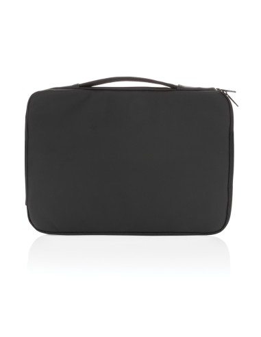 Funda lisa de PU para portátil de 15,6" con asa