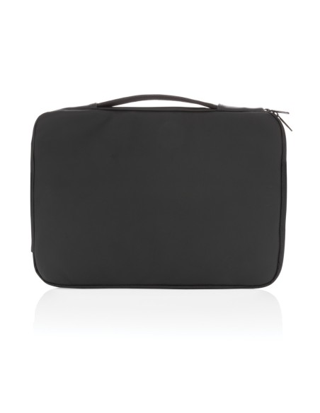 Funda lisa de PU para portátil de 15,6" con asa