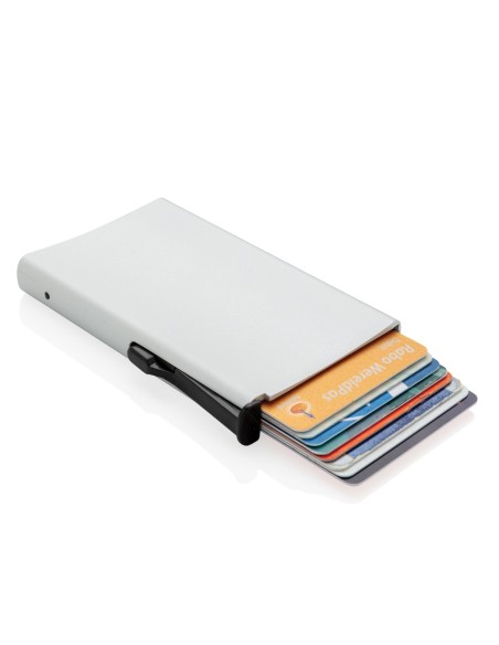 Tarjetero RFID de aluminio estándar