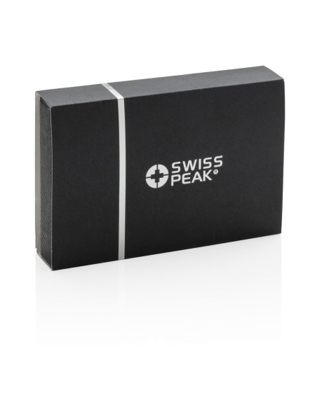 Tarjetero RFID Swiss Peak anti escáner