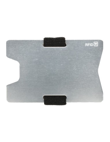 Cartera minimalista de aluminio RFID anti escáner