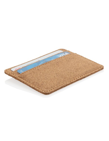Cartera fina secure de corcho