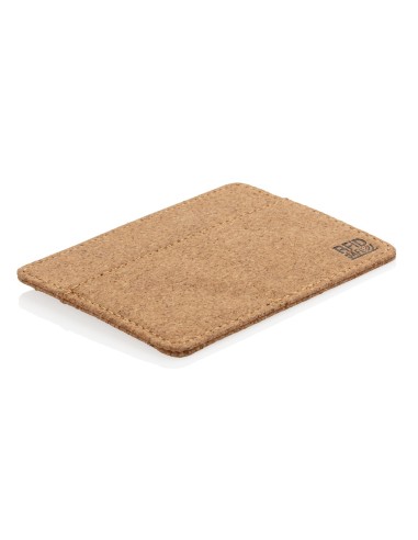 Cartera fina secure de corcho