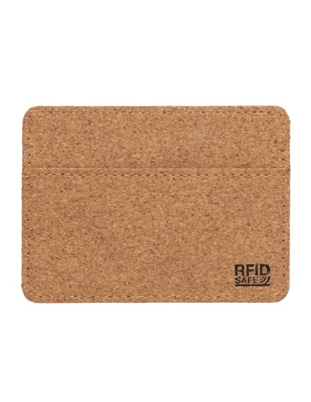 Cartera fina secure de corcho