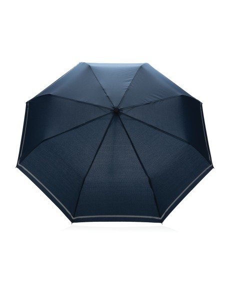 Mini paraguas RPET reflectante 190T Impact AWARE ™