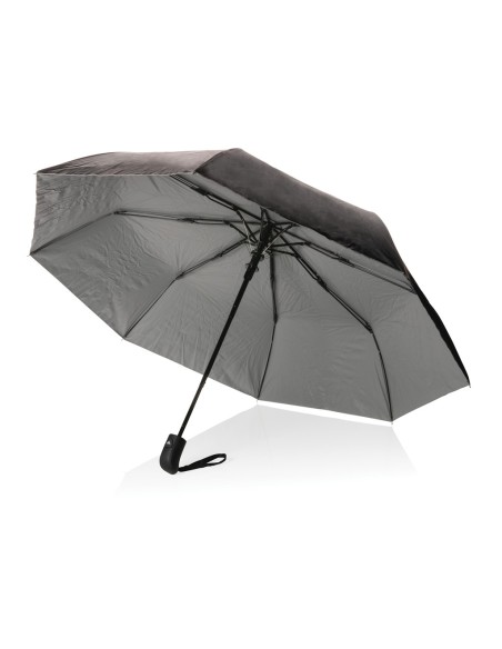 Mini paraguas 21" de 190T RPET bicolor Impact AWARE ™